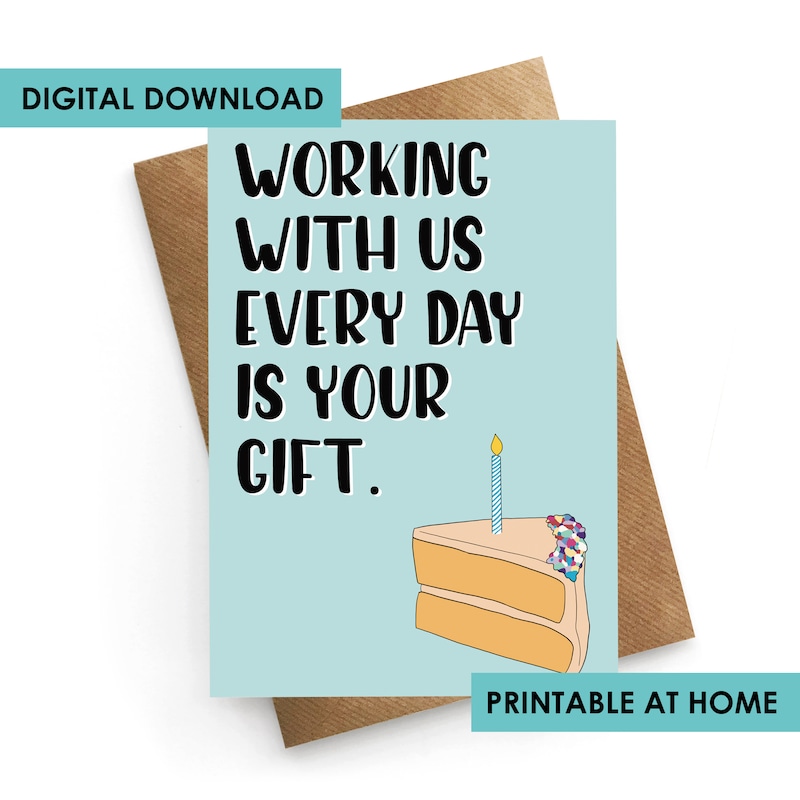 Happy Bosses Day Friend Card Etsy