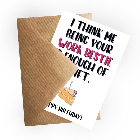 Lustige Geburtstagskarte 'Happy Birthday BIAAAATCH' – 20,5x13,5 Cm, Dickes Papier, Mit Umschlag