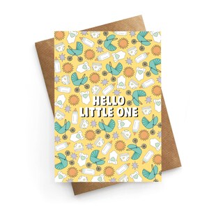 Carte de naissance, Carte de félicitations de bébé, Félicitations, Carte de baby shower, Carte de futurs parents, Petite fille, Cadeau de naissance