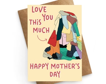 Carte de fête des mères, carte drôle de fête des mères, carte drôle pour maman, cadeau maman, cadeau fête des mères, carte d'anniversaire maman