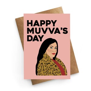 Tarjeta del Día de la Madre, Tarjeta del Día de la Madre de un programa de televisión, Tarjeta divertida del Día de la Madre, Regalo del Día de la Madre
