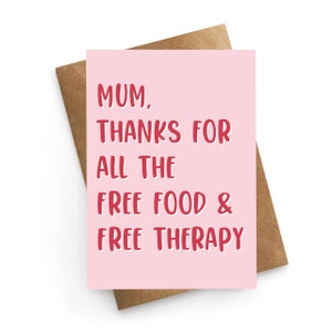 Mothers Day Card, Birthday Card Mum, Funny Mothers Day Card, Funny Card For Mum, Mum Gift, Mothers Day Gift