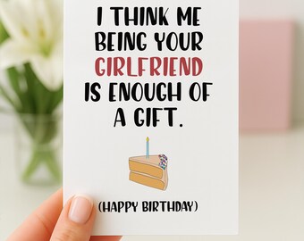 Tarjeta de cumpleaños divertida para novio, tarjeta de cumpleaños para él, tarjeta de cumpleaños para novio, tarjeta de cumpleaños divertida, tarjeta de cumpleaños para él, regalo de cumpleaños