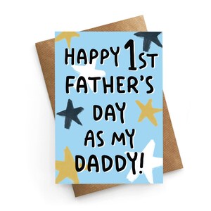 First Fathers Day Card, 1st Fathers Day Card, Fathers Day From Baby, Fathers Day Card From Wife, Fathers Day Gift, Funny Fathers Day Card