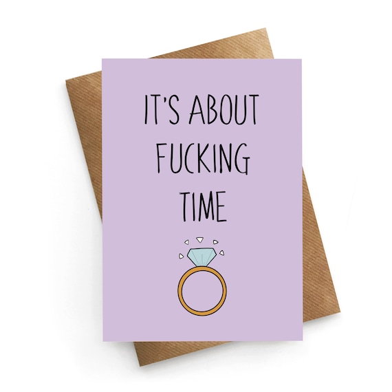 Hochzeitskarte & Glückwunschkarte Für Paare – Lustiges Design Für Verlobung, Brautparty & Hochzeitstag