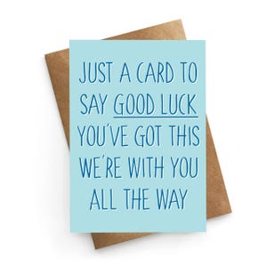 Carte porte-bonheur, Carte du GCSE, You got this, Carte d'examens de bonne chance, Jolie carte de chance, Bonne chance pour lui, Carte de bonne chance pour fils
