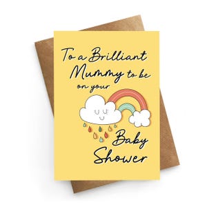 Jolie carte de baby shower, baby shower meilleure amie, carte de félicitations de bébé, baby shower, invitations baby shower, décorations de baby shower