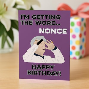 Tarjeta de cumpleaños divertida, tarjeta de cumpleaños de un programa de televisión, tarjeta de cumpleaños divertida para un hermano, tarjeta de cumpleaños para un amigo, tarjeta de cumpleaños para una novia, tarjeta de cumpleaños para un amigo del trabajo.