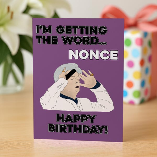 Funny Birthday Card, TV Show Birthday Card, Funny Birthday Brother, Friend Birthday Baptiste, Birthday Card Girlfriend, Work Friend Birthday