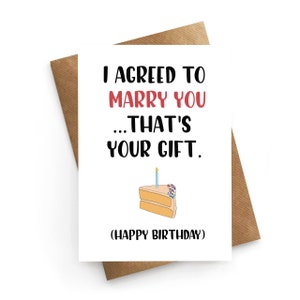 Cartão de aniversário do noivo, cartão de aniversário do marido, cartão de aniversário para a esposa, cartão de aniversário engraçado, cartão de aniversário para ele, presente de aniversário do noivo