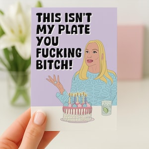 Echte Hausfrauen Geburtstagskarte, Shannon Beador Geburtstagskarte, lustige Geburtstagskarte, echte Hausfrauen Orange County Karte, Freundin Geburtstagskarte