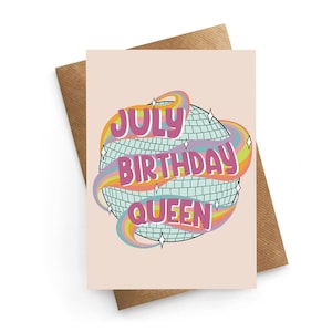 Carte d'anniversaire juillet, anniversaire d'un ami juillet, carte d'anniversaire meilleur ami, cadeau d'anniversaire meilleur ami, carte soeur, anniversaire petite amie