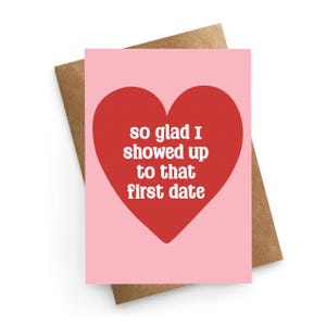 Divertente biglietto di anniversario, biglietto di appuntamenti online, biglietto di San Valentino per il fidanzato, biglietto di San Valentino per la fidanzata, simpatico biglietto di San Valentino per lui