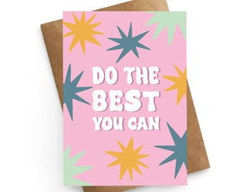 Carte porte-bonheur, Carte du GCSE, You got this, Carte de chance pour les examens, Jolie carte de chance, Bonne chance pour elle, Carte de bonne chance pour ma fille