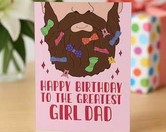 Verjaardagskaart voor papa, grappige verjaardagskaart voor papa, verjaardagskaart van dochter, verjaardagscadeau voor papa, kaart voor een vader van een meisje