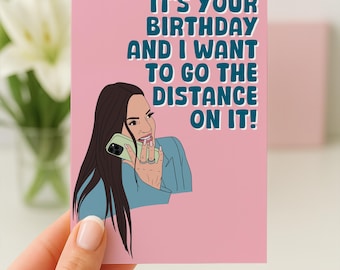 Real Housewives Birthday Card, RHOSLC Card, Funny Birthday Card, Lisa Barlow Card, Receipts Proof Timeline, Real Housewives Gift, Friend