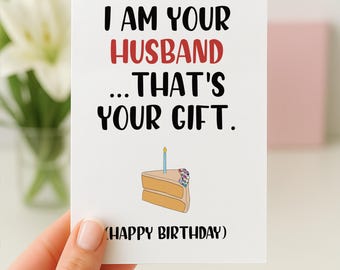 Funny Wife Birthday Card, Birthday Card For Wife, Funny Birthday Card, Birthday Card, Birthday Card From Husband