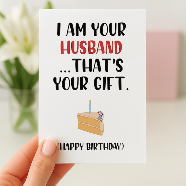 Funny Wife Birthday Card, Birthday Card For Wife, Funny Birthday Card, Birthday Card, Birthday Card From Husband