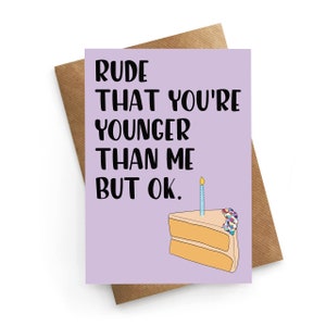 Funny Birthday Card, Birthday Card Friend, Birthday Gift For Her, Sister Birthday, Best Friend