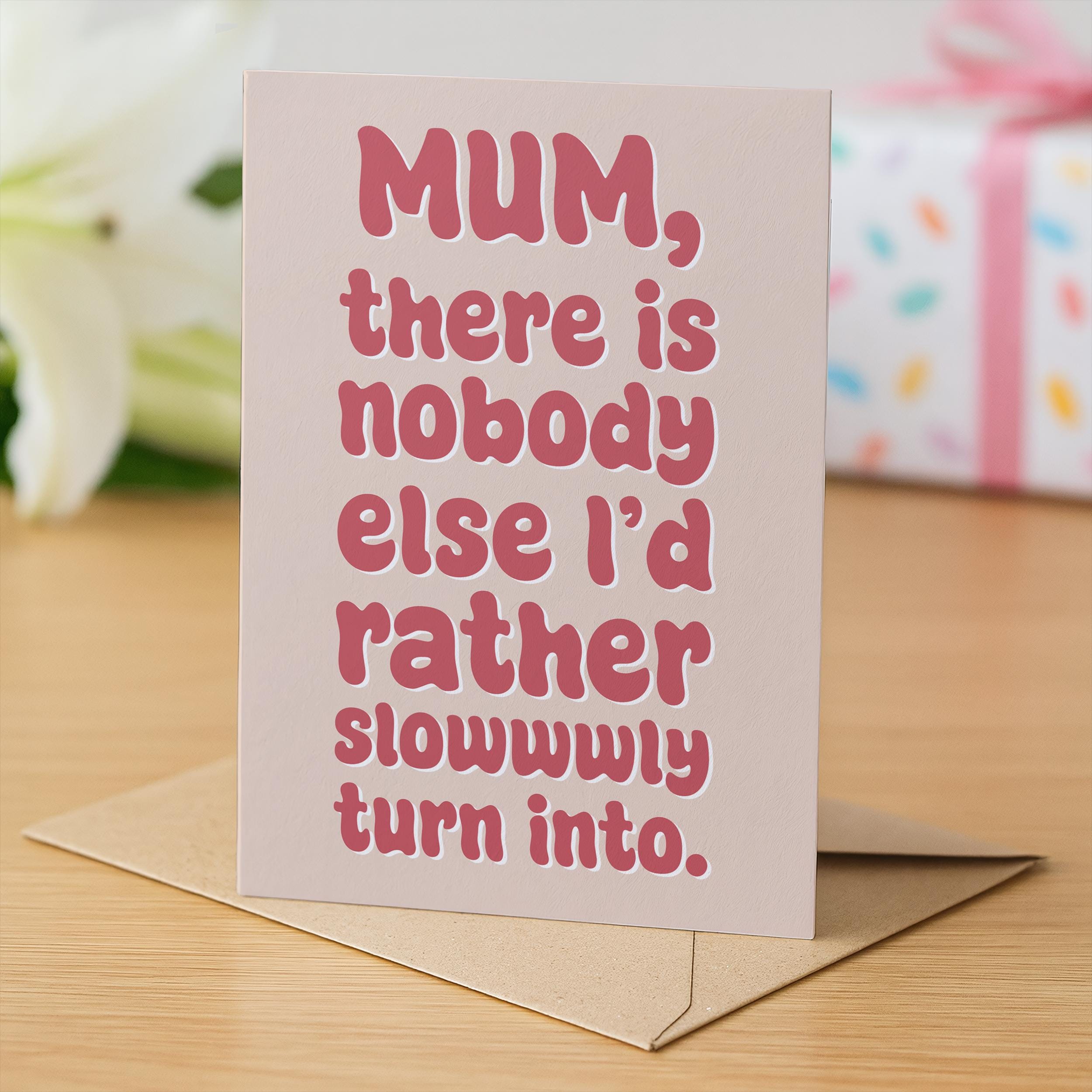 Funny Birthday Card for Mum, Birthday Card From Daughter, Mum Birthday ...