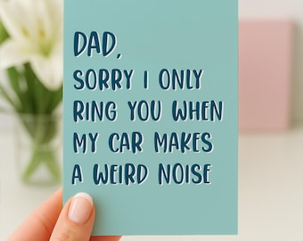 Geburtstagskarte Papa, lustige Vatertagskarte, Geburtstagskarte von Tochter, Papa-Witzkarte, lustige Papakarte, Karte für Papa, Vatertagsgeschenk