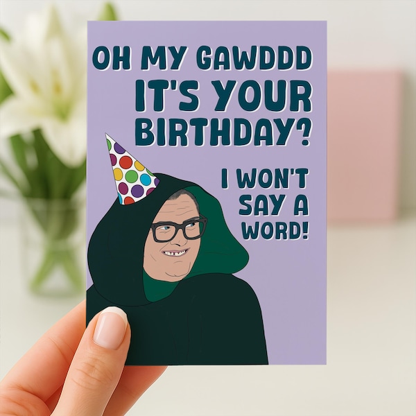 Lustige Geburtstagskarte, Verräter Karte, Ehemann Geburtstagskarte, lustige Alan Karte, Geburtstagskarte von Frau, lustige Geburtstagskarte, Karte für ihn