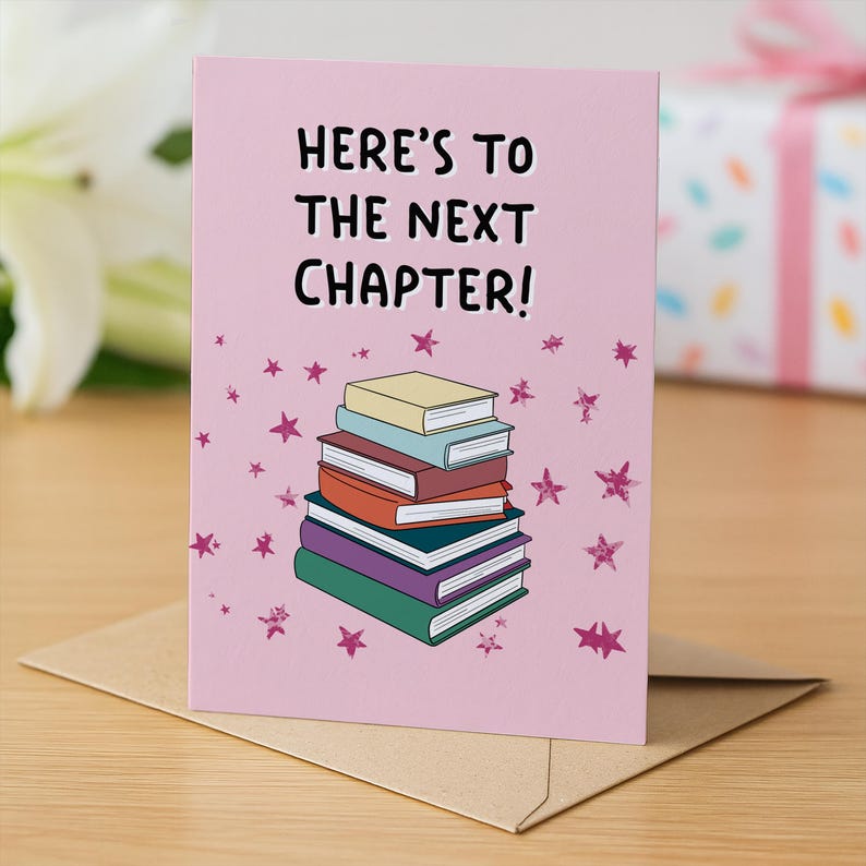 Book Lover Birthday Card, Friend Birthday Card, Reader Birthday Card ...
