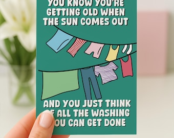 Funny Birthday Card, Best Friend Birthday Card, Wife Birthday Card, Getting Old Birthday Card, 30's Birthday Card, Friend Birthday