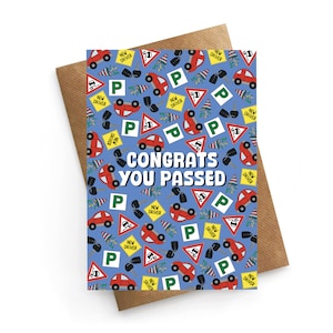 Geslaagd voor je rijbewijs, rijbewijs, gefeliciteerd met het behalen van je examen