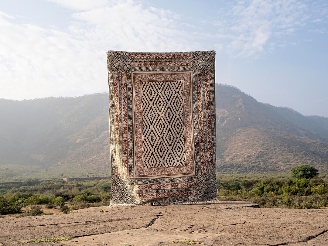 3x5 Feet Area Rug Bohemian Kilim Handmade Cotton Area Rugs Etsy Hong Kong