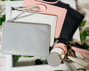 personalized clutch bag