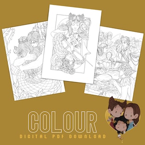 Cruel Prince - Colouring Pages