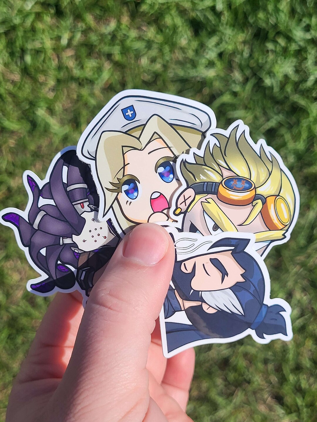 Overwatch 2 Stickers Pack // Mercy // Ramattra // Junk Rat // Hanzo ...