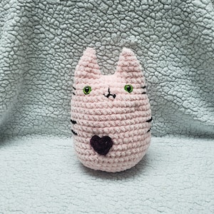 Pusheen Cat Plush Handmade Crochet Amigurumi