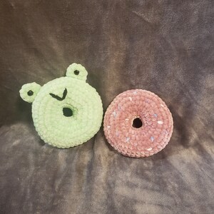 Donuts Crochet Handmade Plushy Stuffed animal