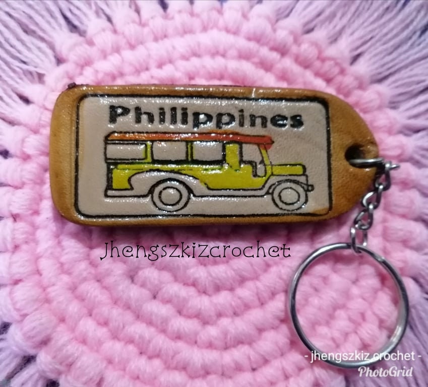 5Pcs. Philippine Souvenir Leather Keychain Tatak Pinoy Etsy