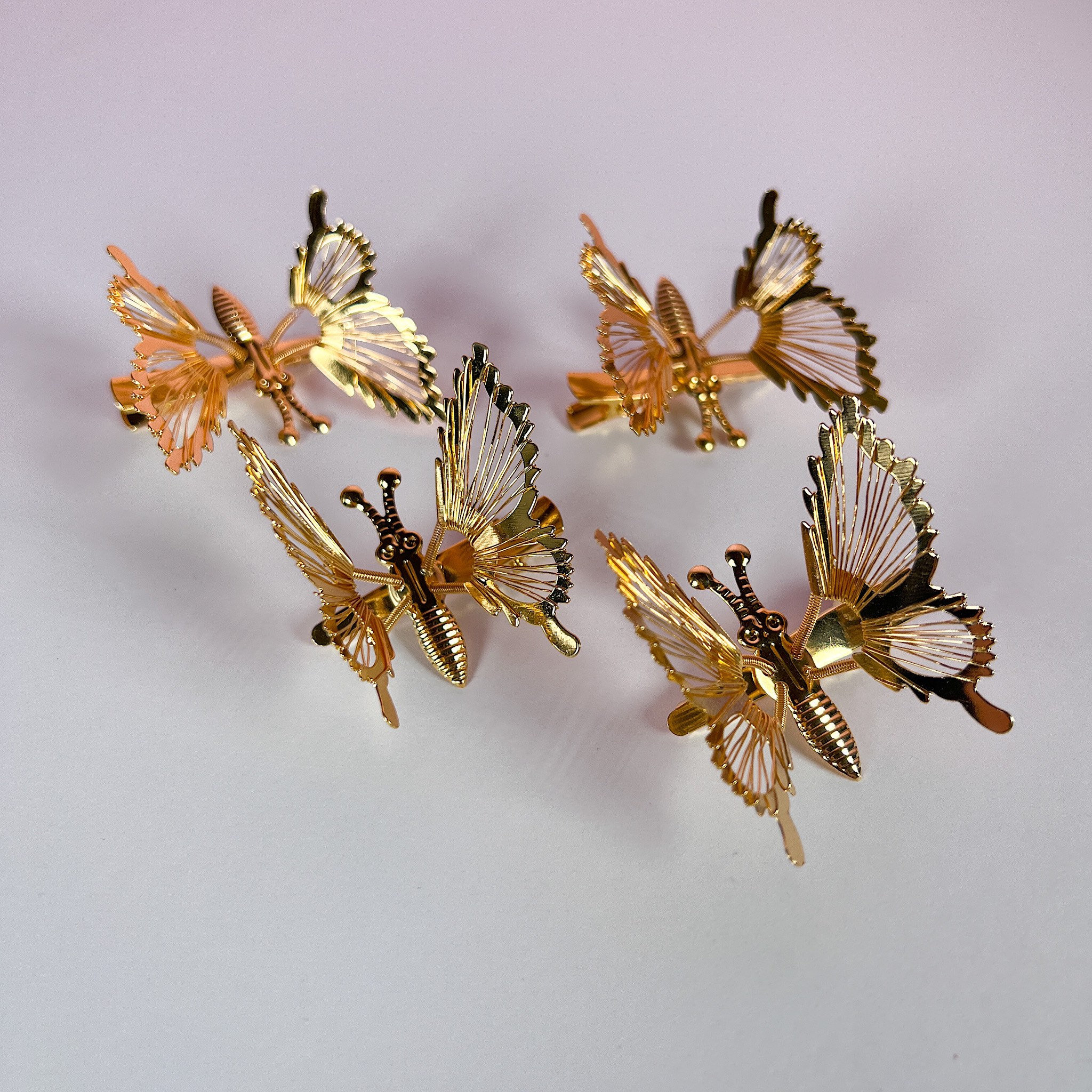 90s Butterfly Hair Clips Y2K Hair Accessories Moving Wings - Etsy