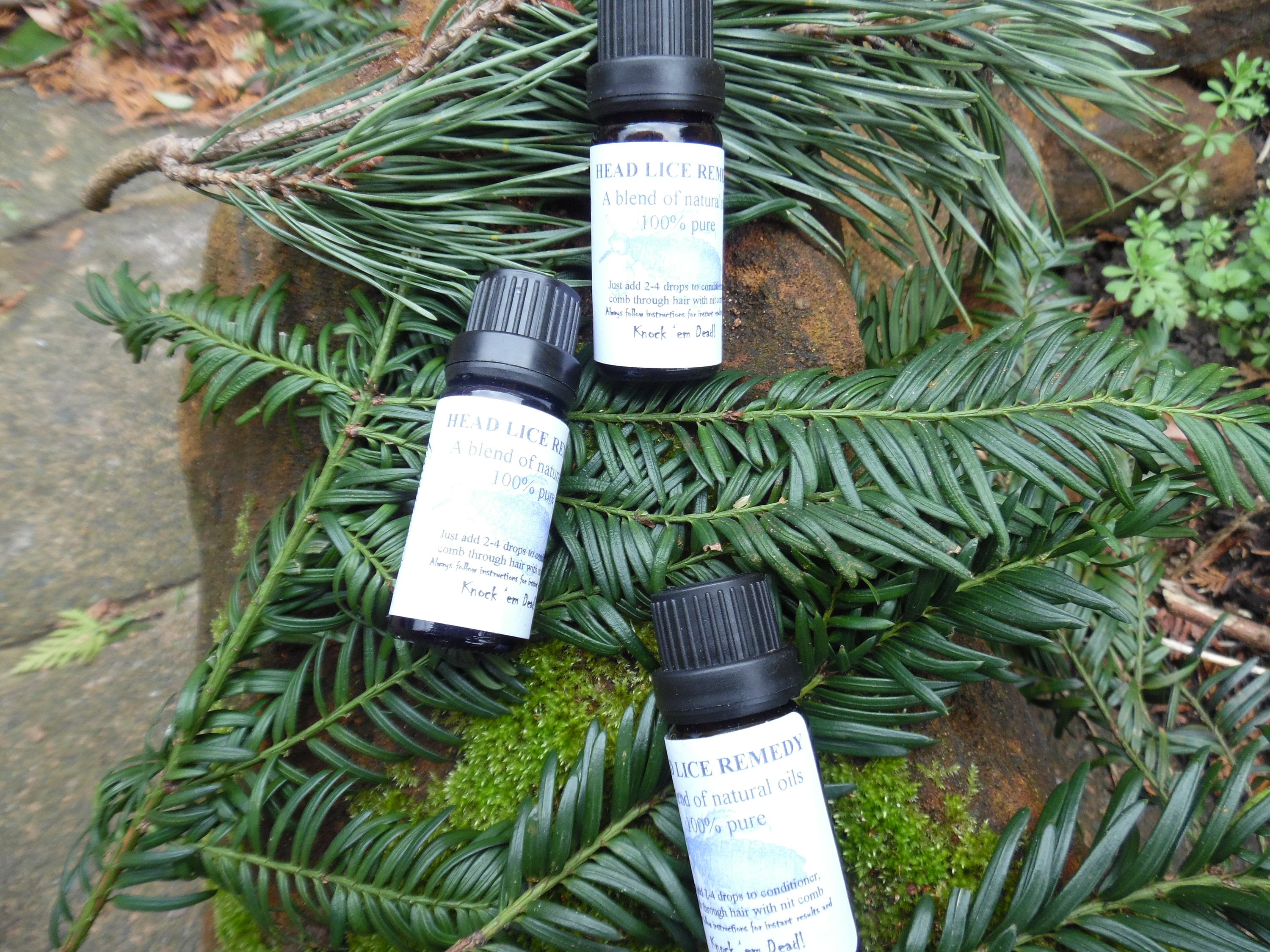 Headlice Remedy is a Blend of Pure Essential Oils to Cure or Etsy UK