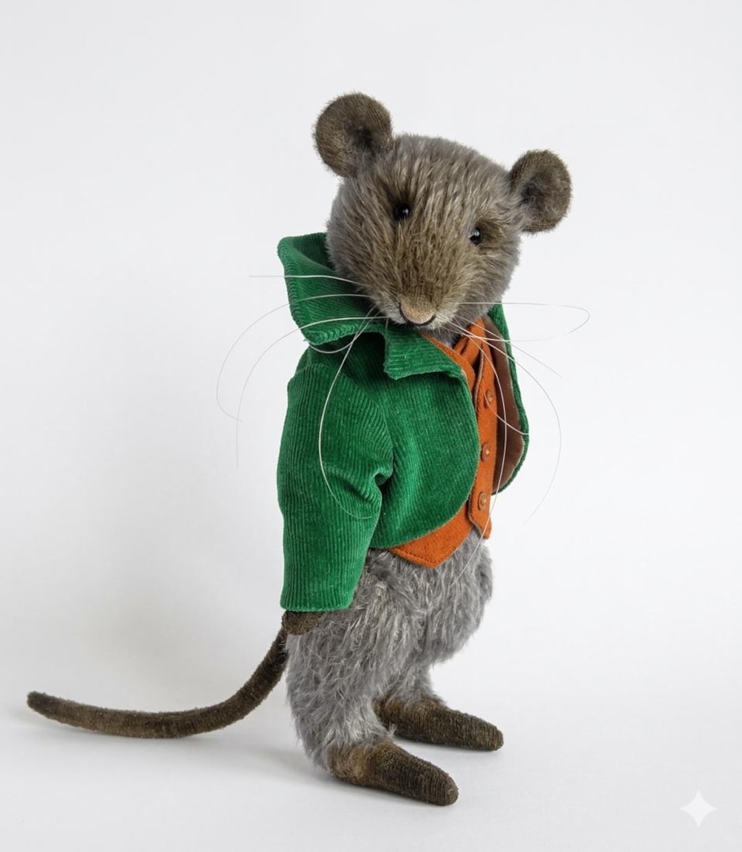 Teddy Mouse Teddy Mouse Vintage Handmade - Etsy
