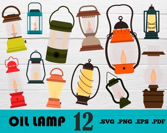 Camping Lantern Svg Etsy