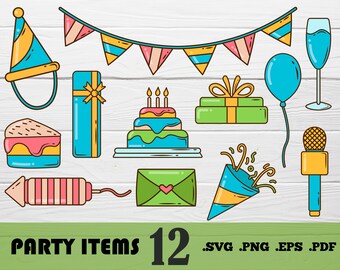 Download Party Decoration Svg Etsy