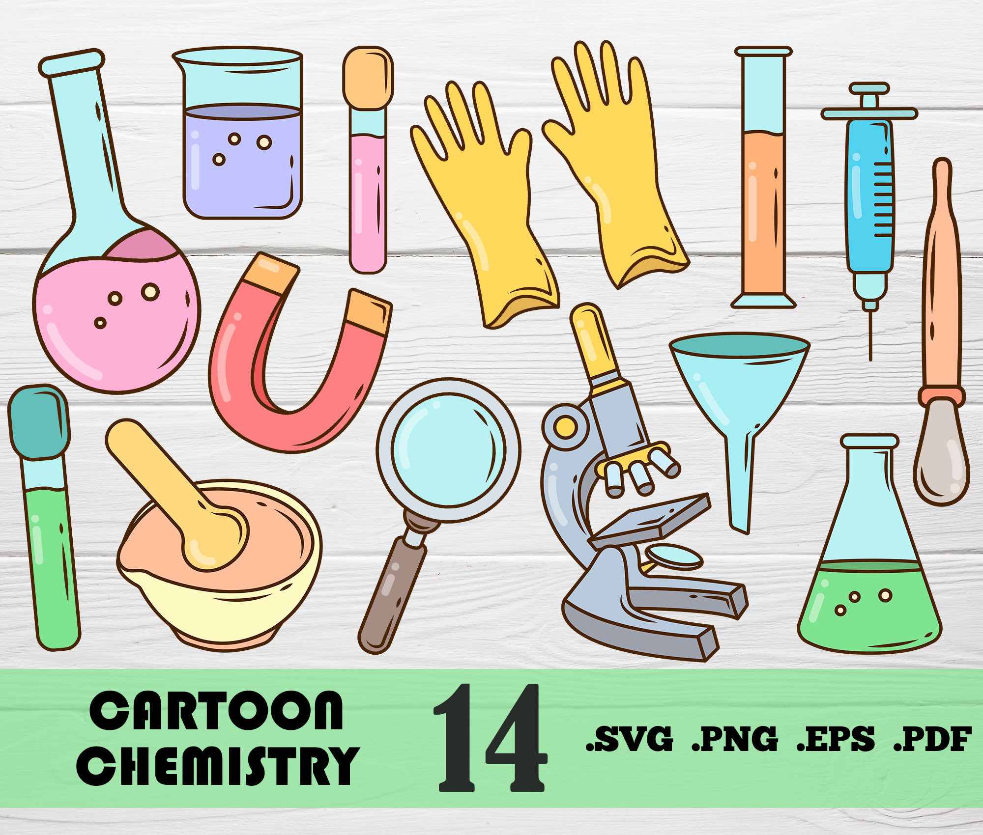 science cartoon clipart