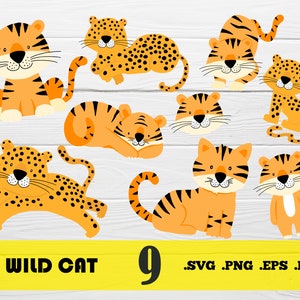 Wild cat svg,Leopard SVG, Leopard Svg, Wild cat Svg, Leopard Clipart, Leopard Files, Cat svg,animals svg, print file,printable, svg file,svg
