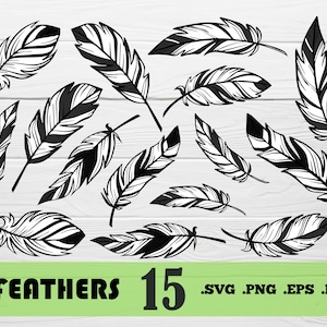Feathers svg,Feather SVG, Feather svg bundle, Feather clipart, Boho Feathers svg, Boho Feather clipart, Feathers svg, print svg,svg file