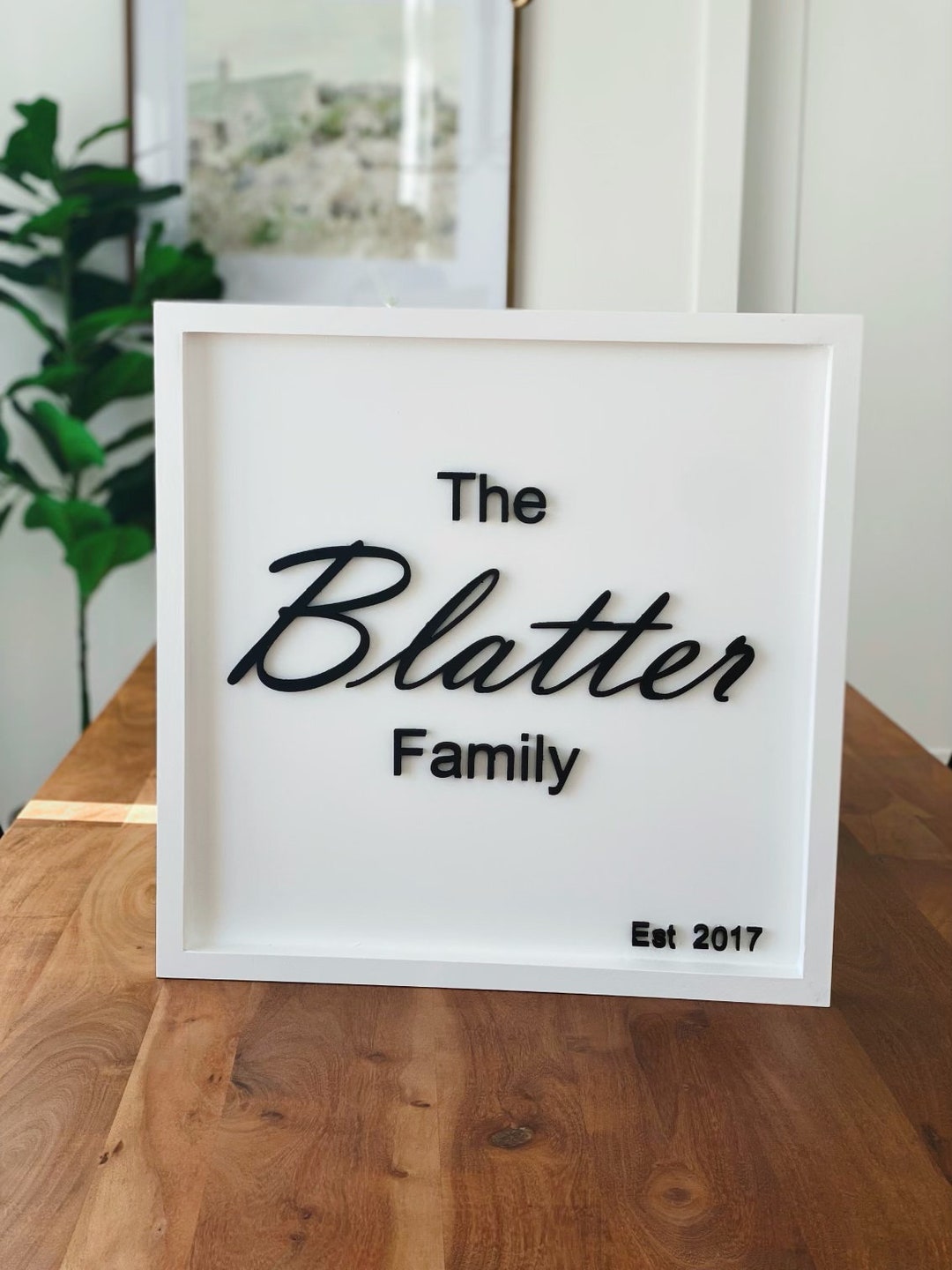 Rectangle For Names Designs Rectangular Custom Name Sign - Etsy