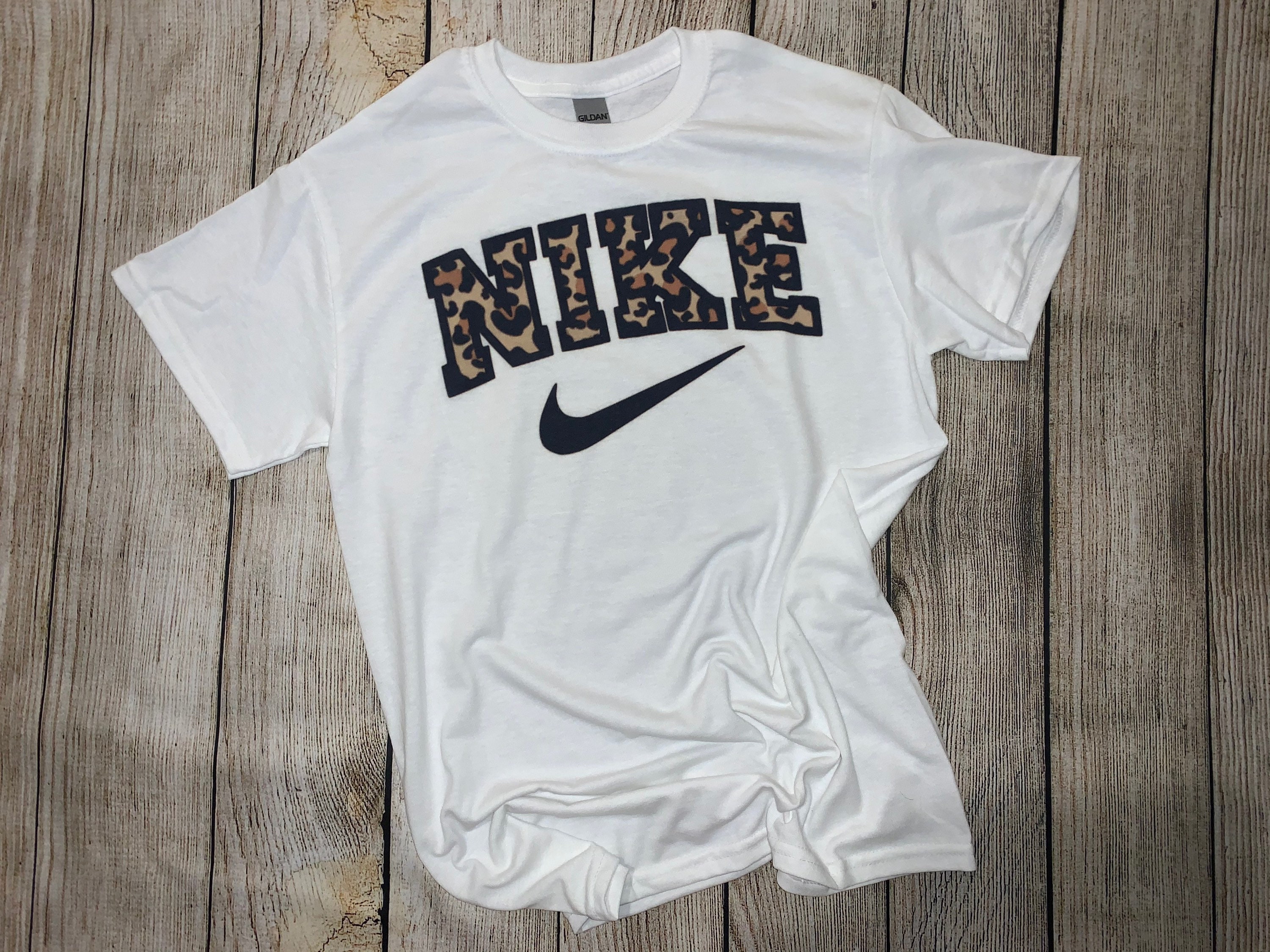 womens nike cheetah shirt