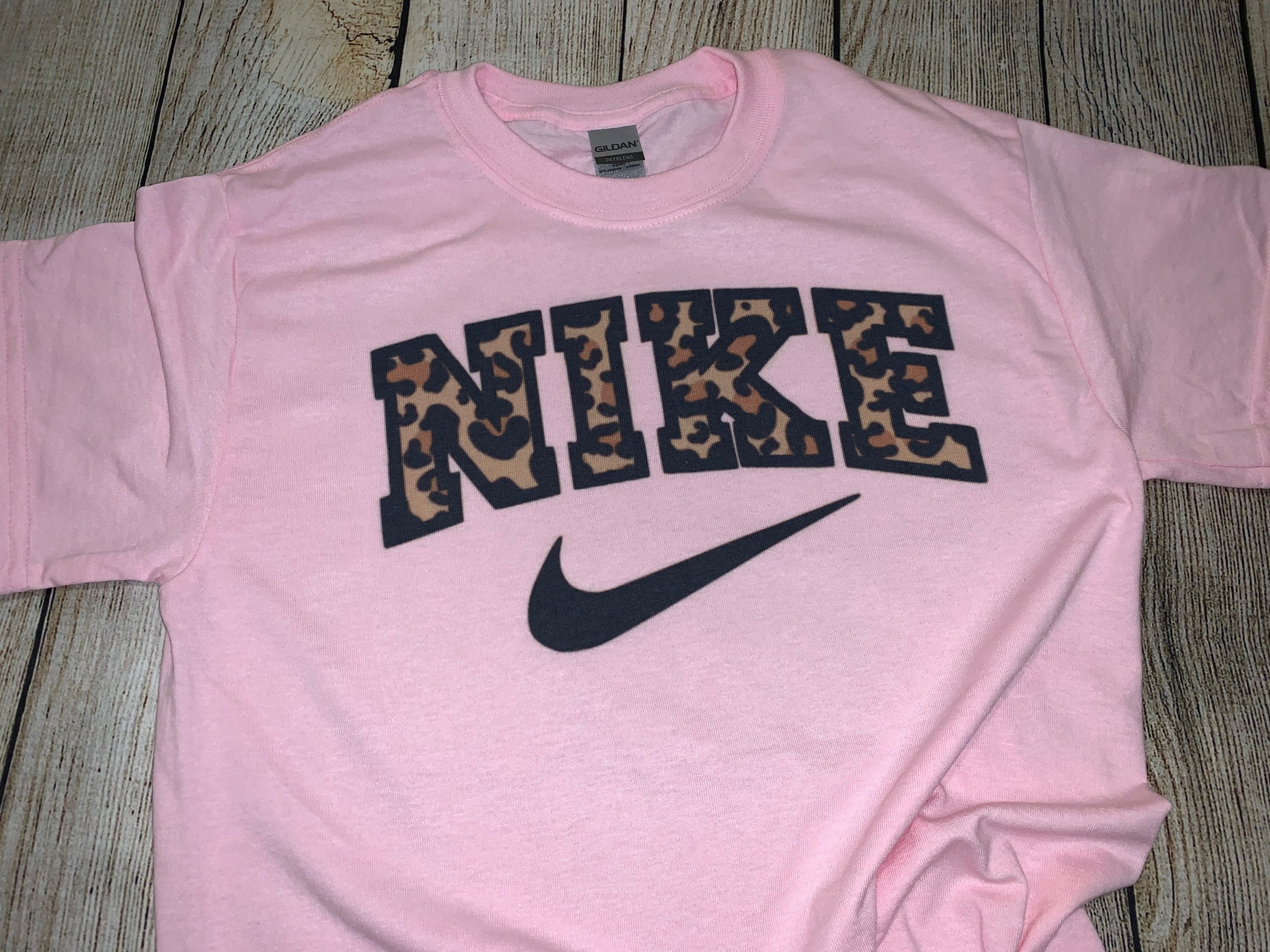 womens nike cheetah shirt