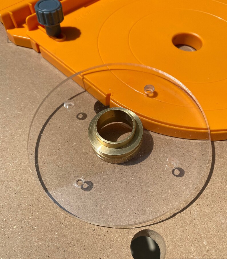 BORA Router Guide Base Plate Adapter for Ryobi/ridgid Compact/trim