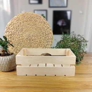Unpainted Craft Crate, Rustic Wedding Reception Crates, Rustic Wood Crates, Wooden Crates, Wedding Table Risers, Storage Crate, Gift Ideas