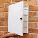 Natural Wooden Family Big Key Box, Hanging Key Box, Key Hooks, White ...